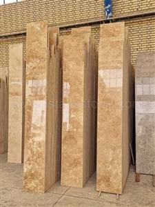سنگ تراورتن کرم عسلی روشن + فروش درب کارخانه 2